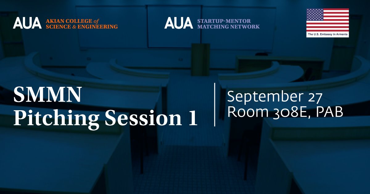 AUA SMMN Pitching Session 1