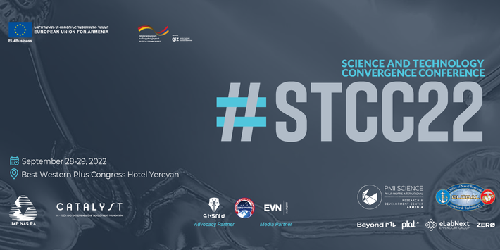 The Science and Technology Convergence Conference (STCC) 2022 will take place on September 28-29 in Yerevan